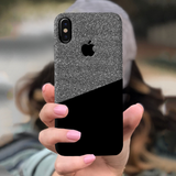 iPhone X Back Cover and Case Glitter Design