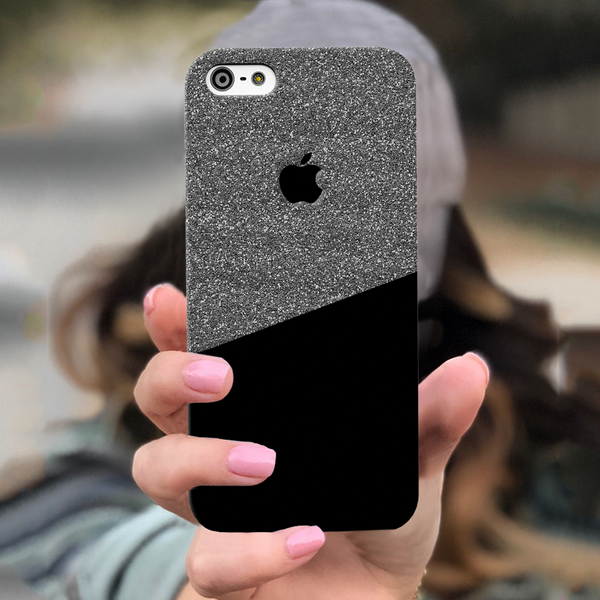 iPhone 5S/SE Back Cover and Case Glitter Design