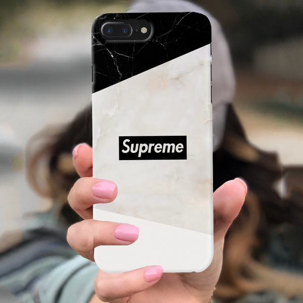 iPhone 7/8 Plus Back Cover and Case Supreme Marble Design