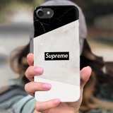 iPhone 7/8 Back Cover and Case Supreme Marble Design
