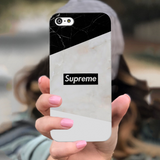 iPhone 5S/SE Back Cover and Case Supreme Marble Design