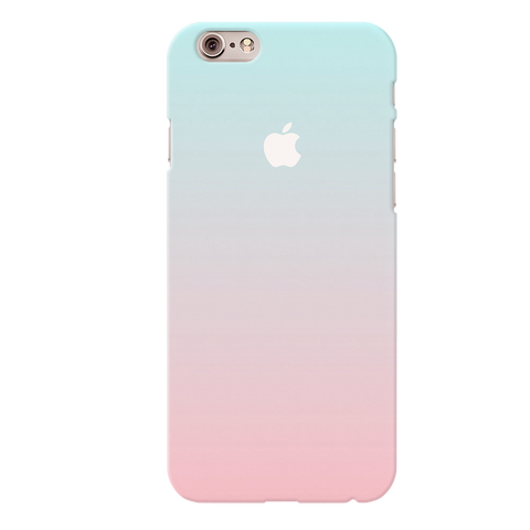 iPhone 6 Back Cover and Case White Gradient Design
