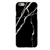 iPhone 6/6S Back Cover and Case Black Marble Design