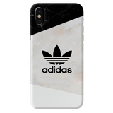 iPhone X Back Cover and Case Adidas Marble Design