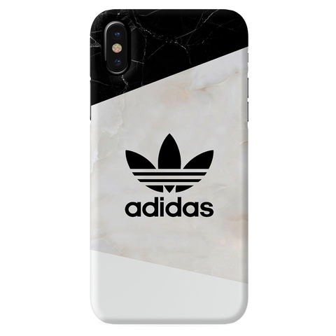iPhone X Back Cover and Case Adidas Marble Design