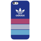 iPhone 5S/SE Back Cover and Case Blue Adidas Design