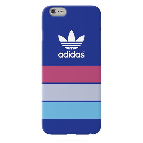 iPhone 6 Plus Back Cover and Case Blue Adidas Design