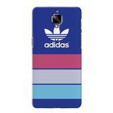 OnePlus 3 Back Cover and Case Blue Adidas Design