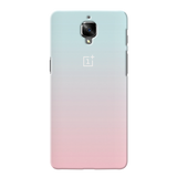 OnePlus 3 Back Cover and Case White Gradient Design
