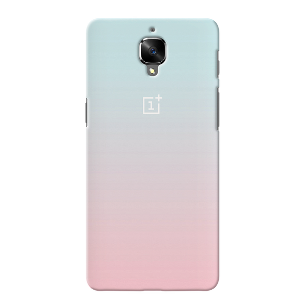OnePlus 3 Back Cover and Case White Gradient Design