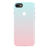 iPhone 7/8 Back Cover and Case White Gradient Design