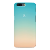 OnePlus 5 Back Cover and Case White Gradient Design