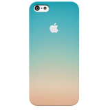 iPhone 5S SE Back Cover and Case White Gradient Design