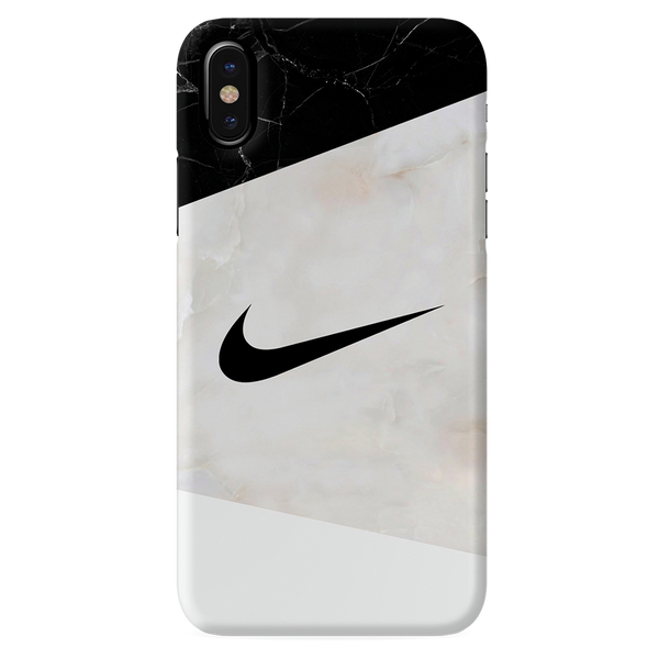 iPhone X Back Cover and Case Nike Marble Design