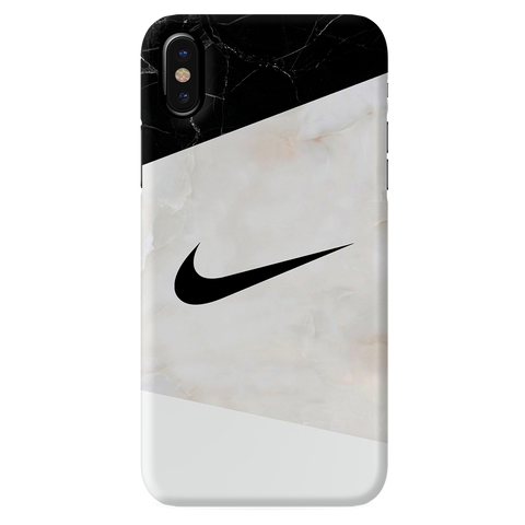 iPhone X Back Cover and Case Nike Marble Design