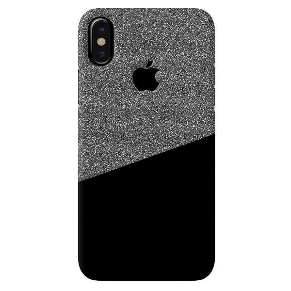 iPhone X Back Cover and Case Glitter Design