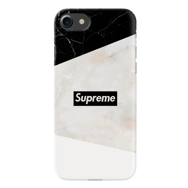 iPhone 7/8 Back Cover and Case Supreme Marble Design