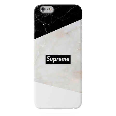iPhone 6s Plus Back Cover and Case Supreme Marble Design